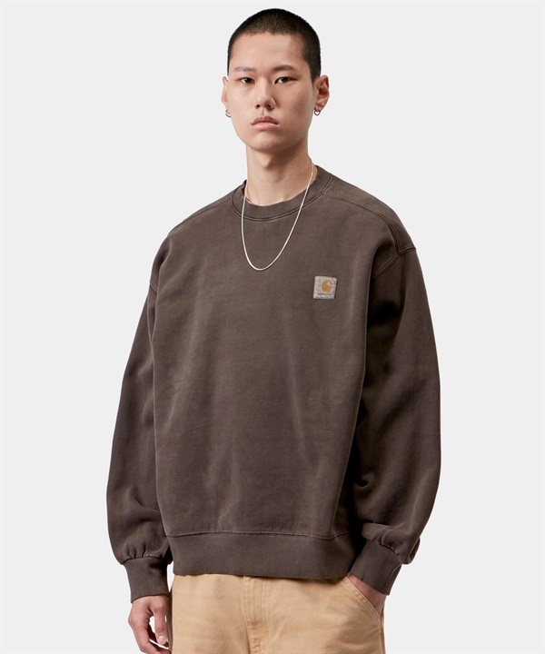 Carhartt WIP カーハート ダブリューアイピー トレーナー スウェット メンズ ロゴ ワンポイント 裏起毛 Vista Sweat ビスタスウェット I029522-26FW