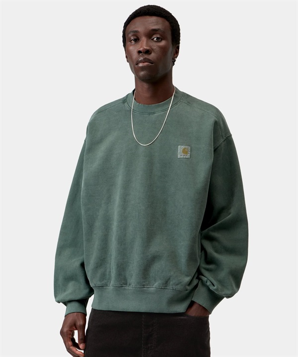 Carhartt WIP カーハート ダブリューアイピー トレーナー スウェット メンズ ロゴ ワンポイント 裏起毛 Vista Sweat ビスタスウェット I029522-26FW