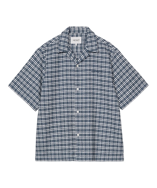 Carhartt WIP カーハートダブリューアイピー 半袖 シャツ メンズ チェック柄 ショートスリーブカンダーシャツ SS Kander Shirt I036194