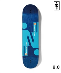 GIRL ガール スケートボード デッキ 8.0,8.25inch TWIN-TIP SELECTIONS ムラサキスポーツ 初心者(NB-8inch)