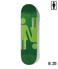 GIRL ガール スケートボード デッキ 8.0,8.25inch TWIN-TIP SELECTIONS ムラサキスポーツ 初心者(RMC-8.25inch)