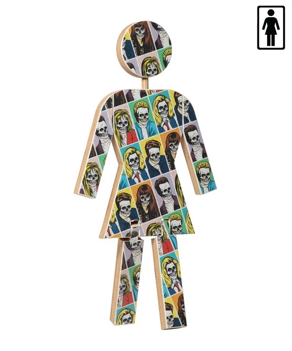 GIRL ガール MODERNICA モダニカ スケートボード コラボ 家具 ドール OG DOLL