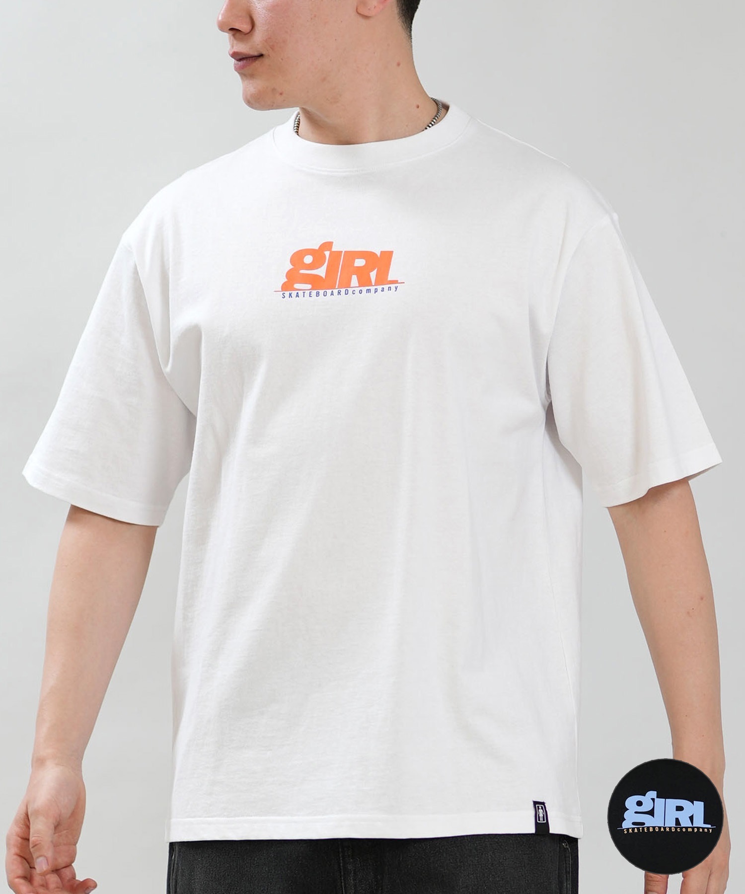 GIRL ガール 半袖 Tシャツ メンズ ロゴ GR26STM05 ムラサキスポーツ