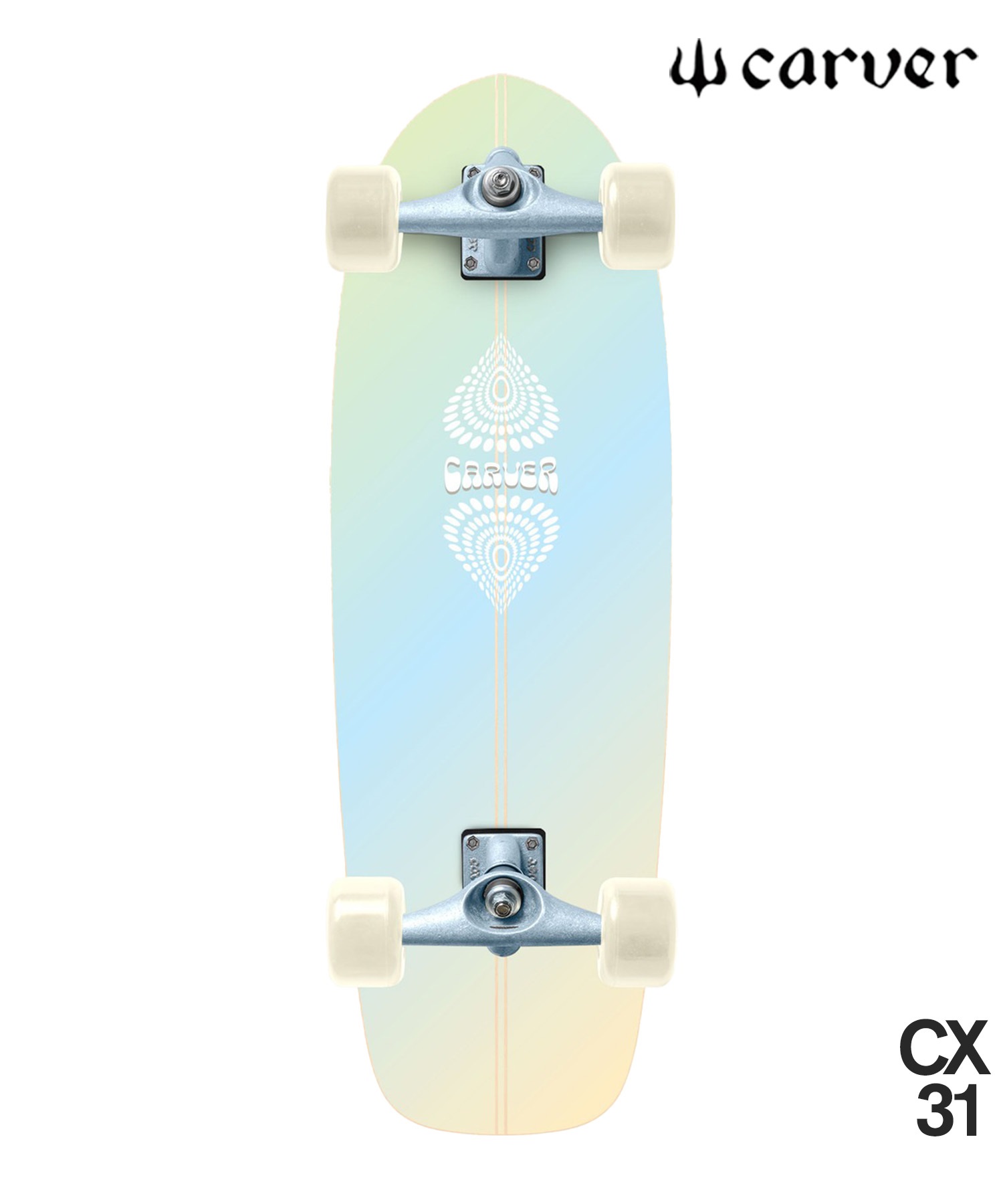 CARVER カーヴァー サーフ スケートボード 31.25inch COSMIC CX(BLUE-31inch)