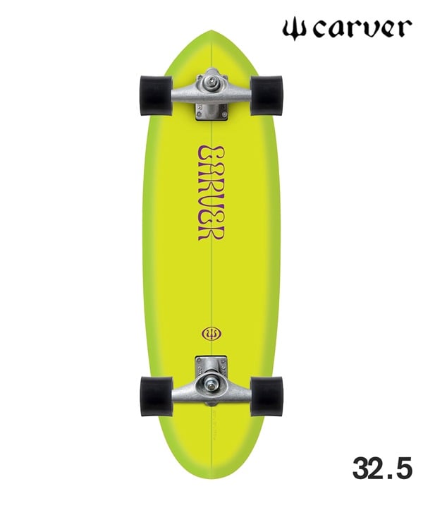 CARVER カーヴァー ELECTRIC ACID サーフ ロング スケートボード 32.5 インチ ロンスケ