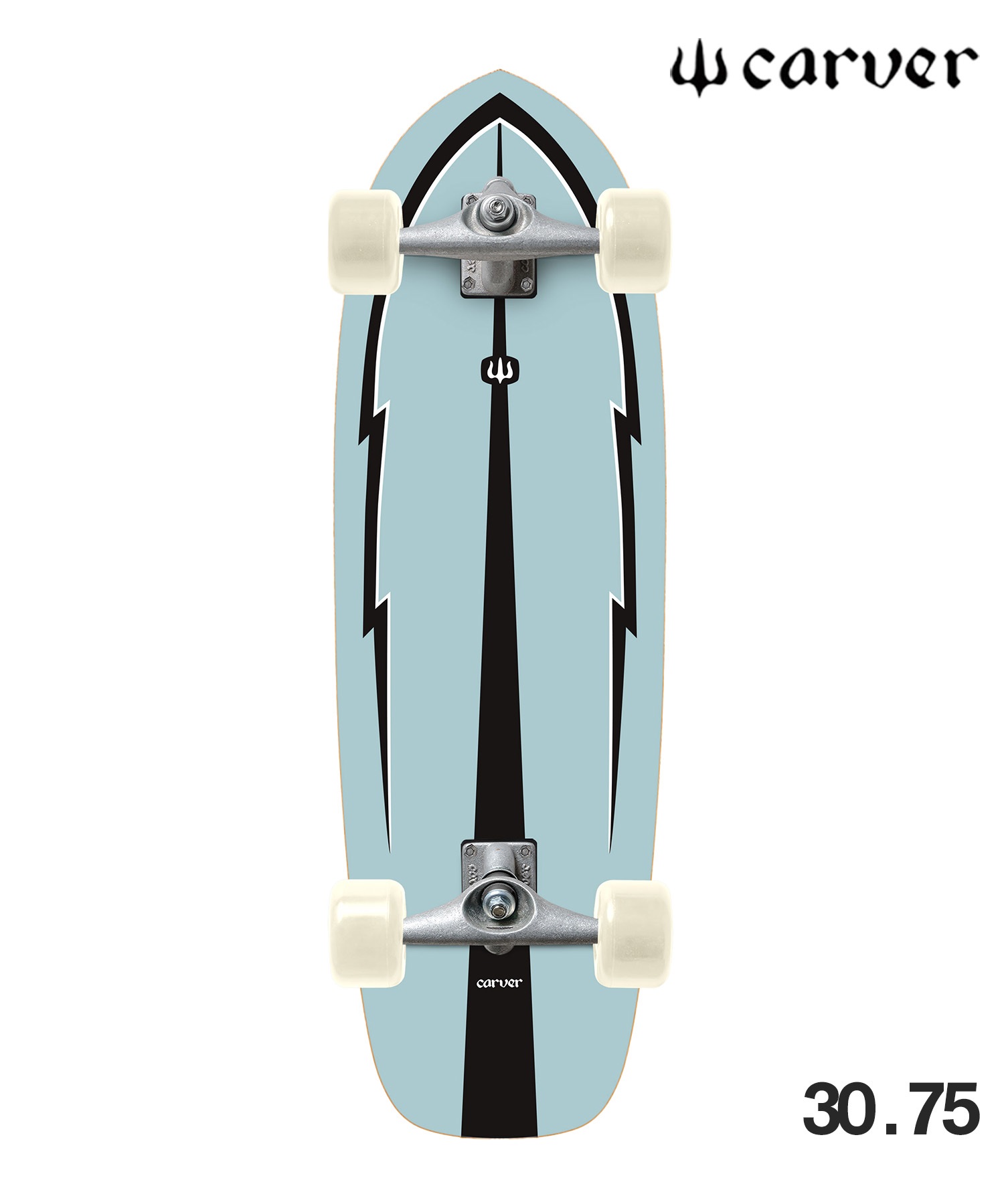 CARVER カーヴァー BLUE THUNDER サーフ ロング スケートボード 30.75