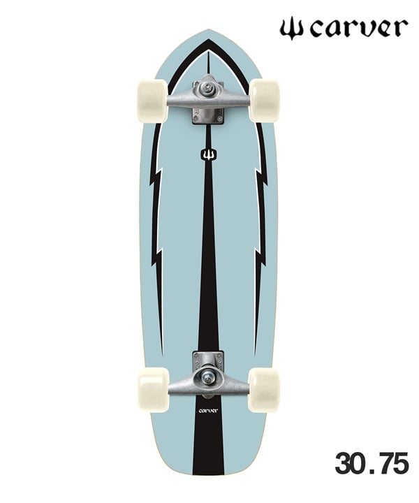 CARVER カーヴァー BLUE THUNDER サーフ ロング スケートボード 30.75 インチ ロンスケ