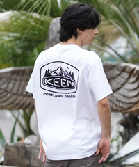 KEEN キーン 半袖 Tシャツ メンズ ロゴ バックプリント 吸汗速乾