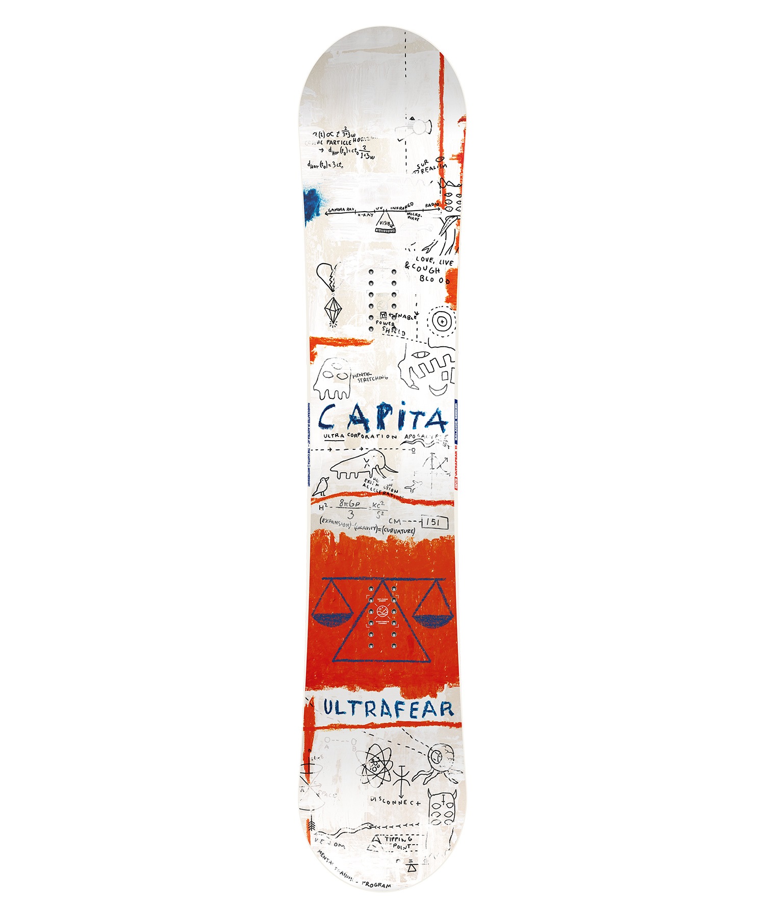 capita ultrafear キャピタ ウルトラフィア 150 ビンディング CAPITA キャピタ ウルトラフィア ULTRAFEAR スノーボード 板 メンズ 26