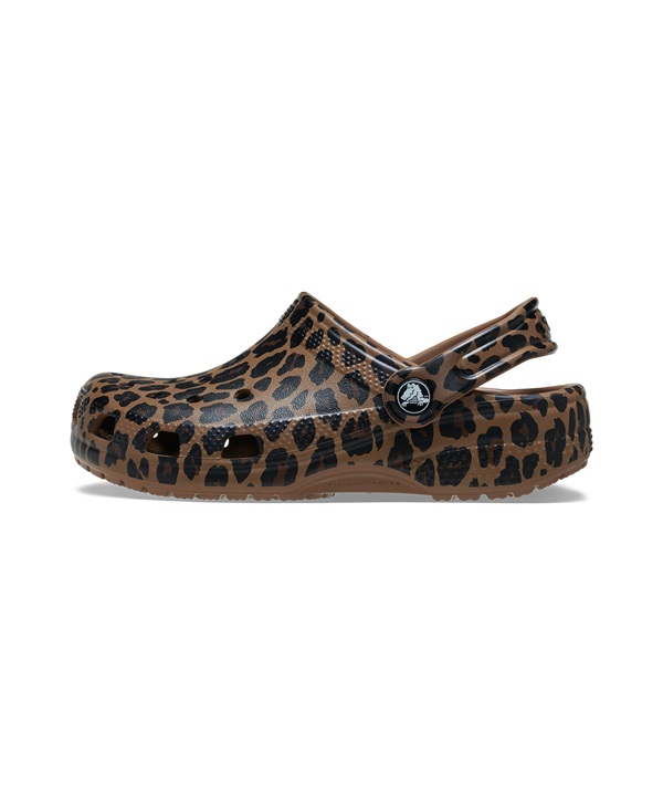 CROCS クロックス サンダル キッズ ジュニア 子供 アニマル柄 CLASSIC ANIMAL CLOG K 211881-2LD ムラサキスポーツ限定