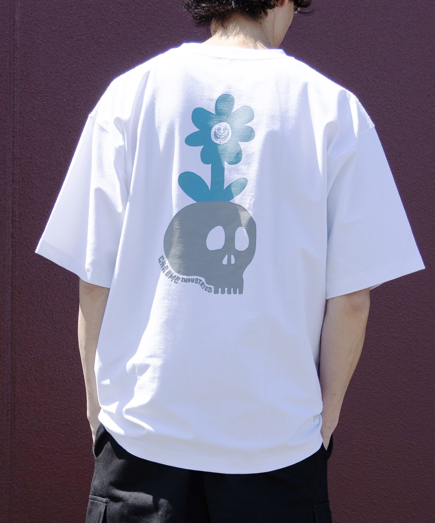 CHROME クローム 半袖 Tシャツ メンズ UVカット 接触冷感 遮熱 JP284WH