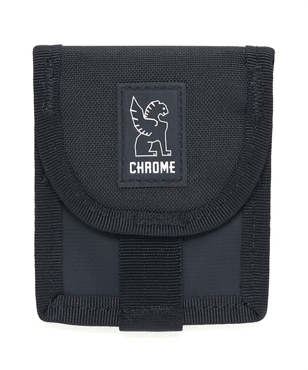 CHROME クローム 財布 ウォレット ロゴ MULTI CARD CASE AJ011BK