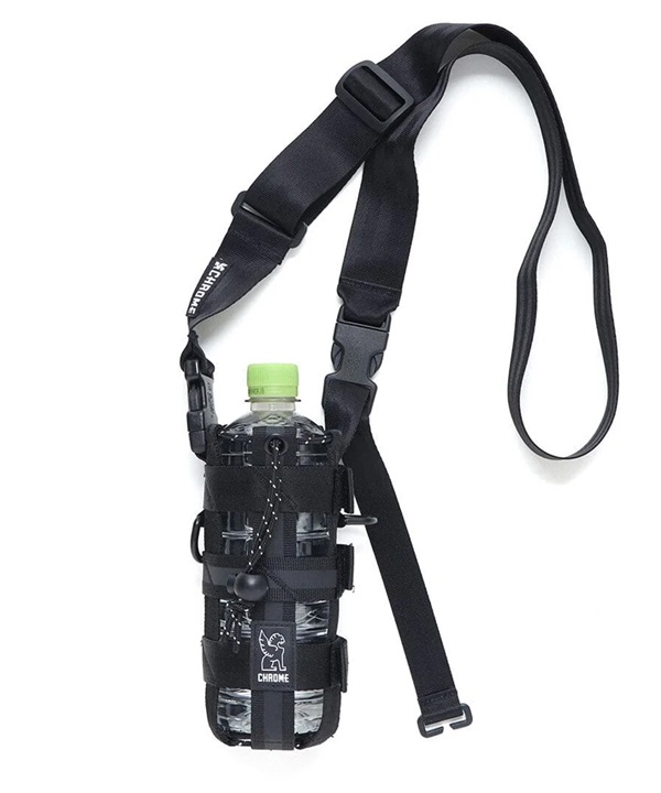 CHROME クローム ペットボトルホルダー ロゴ BARRAGE BOTLE CASE AJ015BK