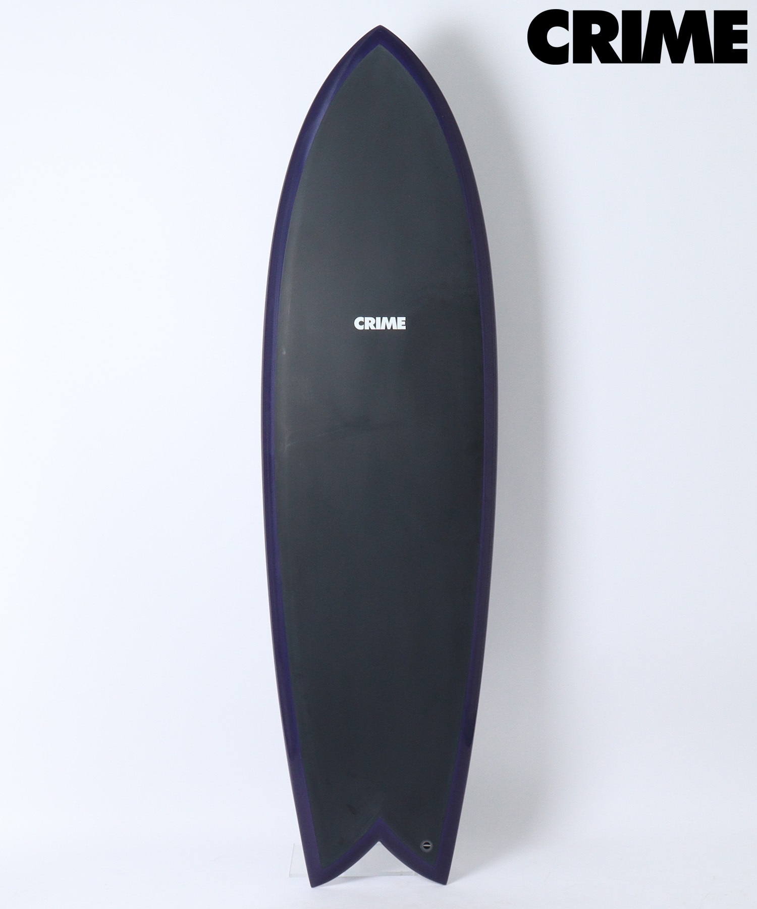 CRIME クライム キールフィッシュ ショートボード  サーフボード(BKVIO-6.05ft)