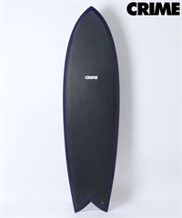 CRIME クライム キールフィッシュ ショートボード  サーフボード(BKVIO-6.05ft)