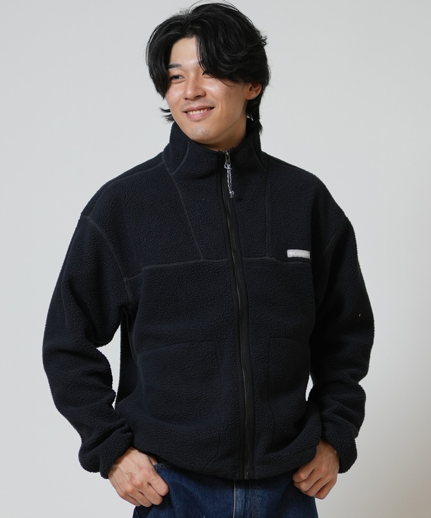 Columbia コロンビア ジャケット メンズ ワンポイント ロゴ AROOSTOOK