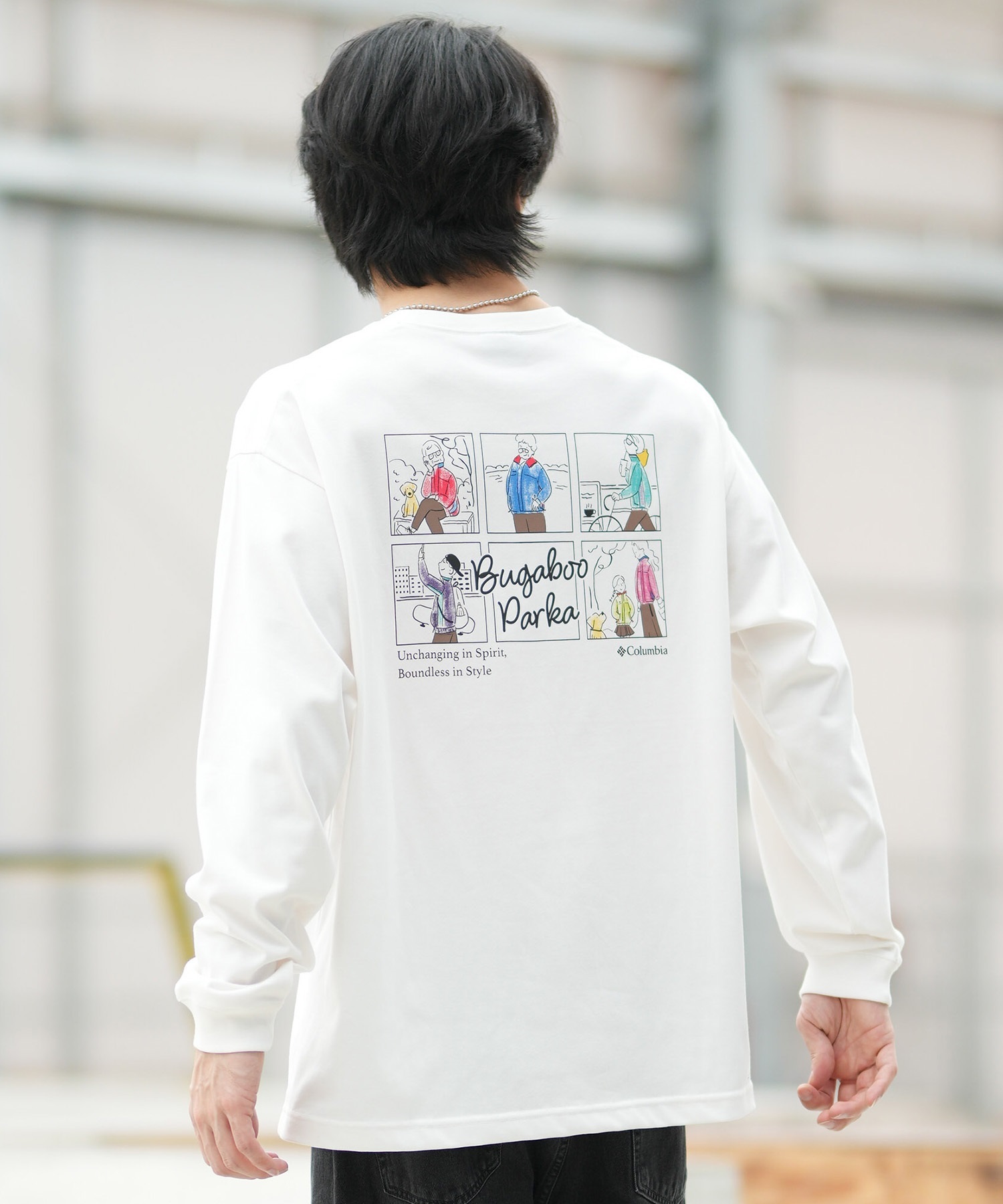 Columbia コロンビア 長袖 Tシャツ ロンT メンズ シンプル LOST BROOK