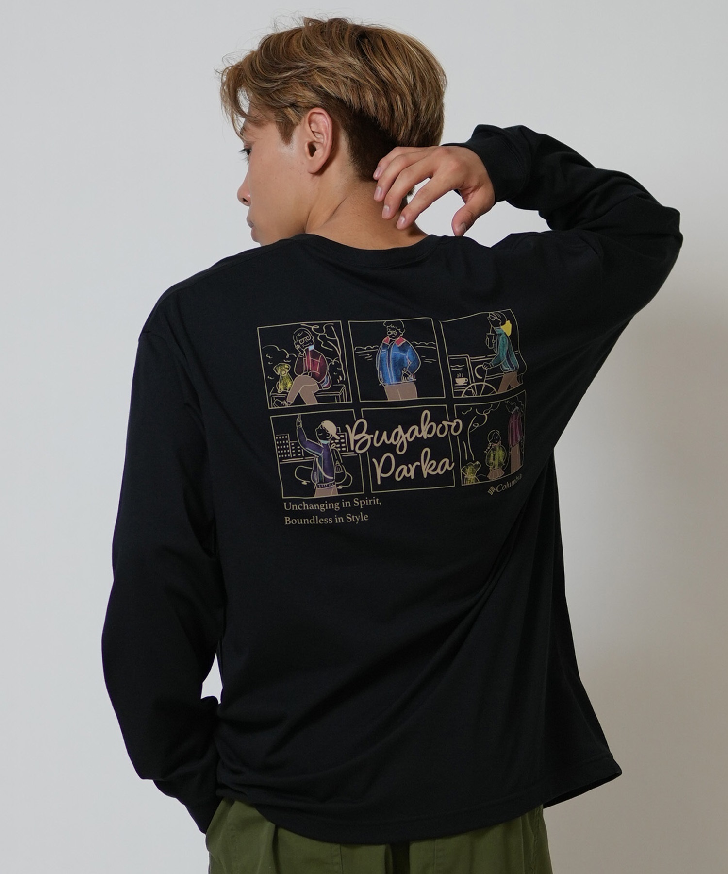 Columbia コロンビア 長袖 Tシャツ ロンT メンズ シンプル LOST BROOK