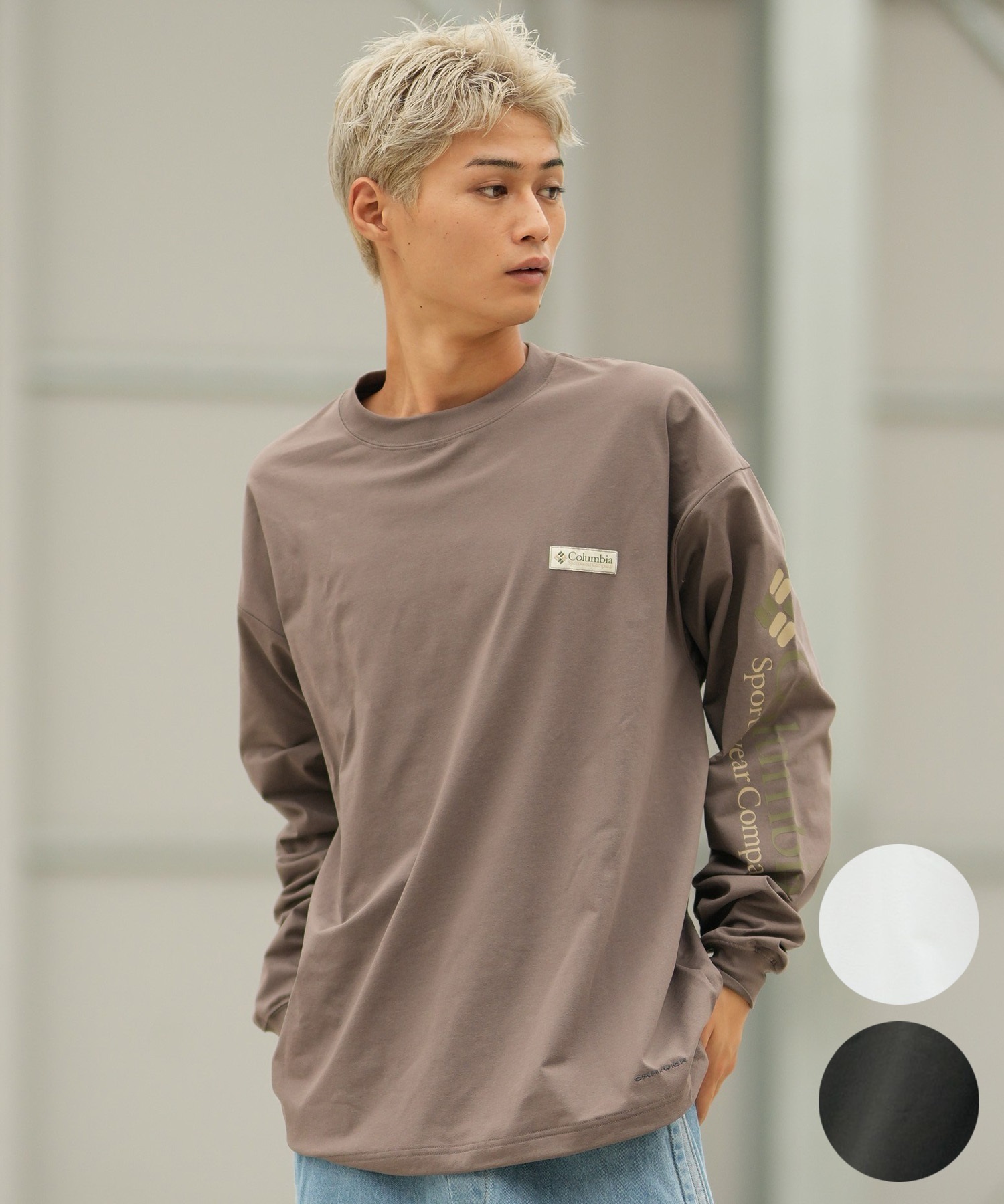 Columbia コロンビア 長袖 Tシャツ ロンT メンズ ロゴ PALUXY HARBOR
