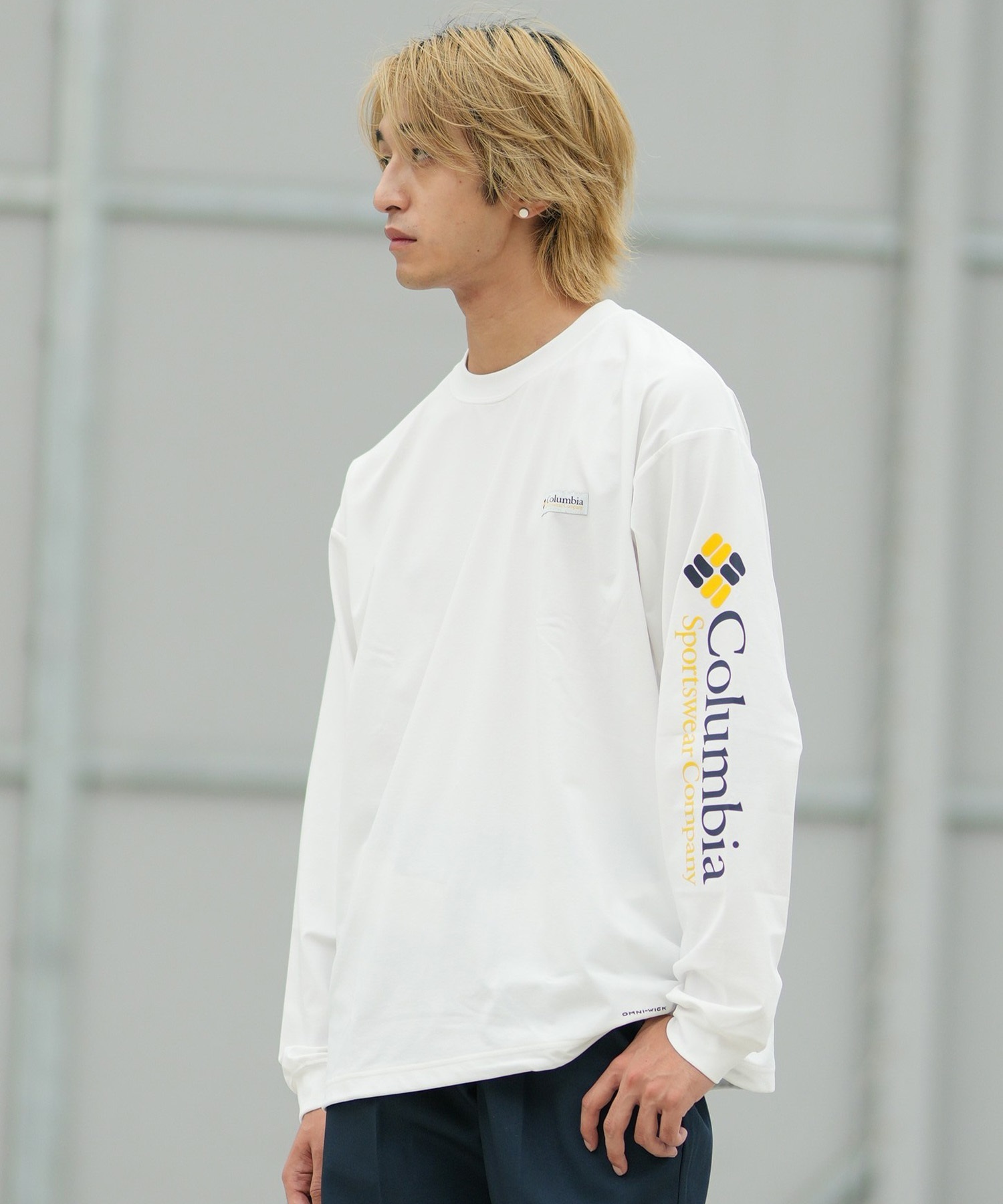 Columbia コロンビア 長袖 Tシャツ ロンT メンズ ロゴ PALUXY HARBOR