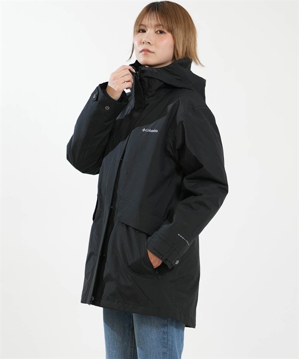 Columbia コロンビア ジャケット レディース 2WAY 撥水 W BEAUTIFUL HILL II INTER XR9814