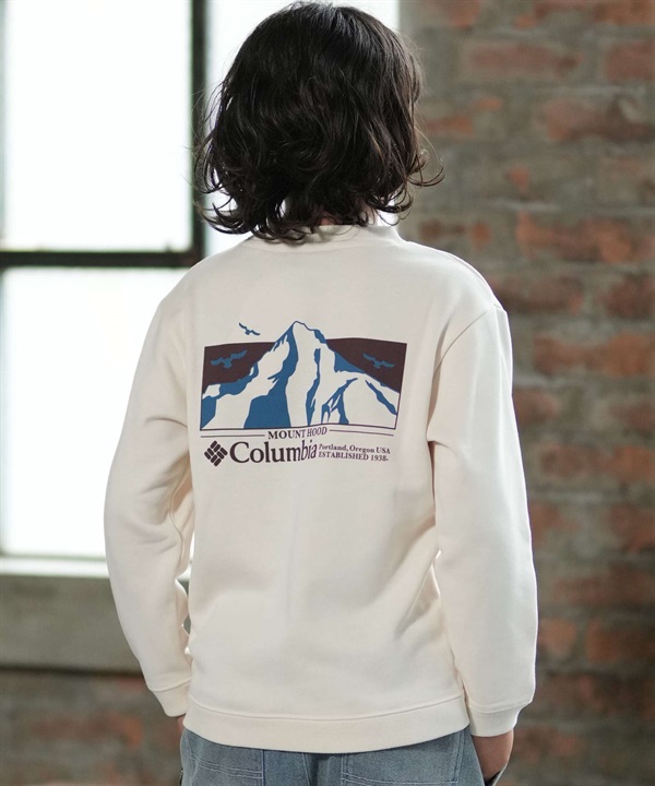 Columbia コロンビア トレーナー スウェット キッズ 子供 バックプリント Y Loma Vista Grpc Sw Cw PY0886