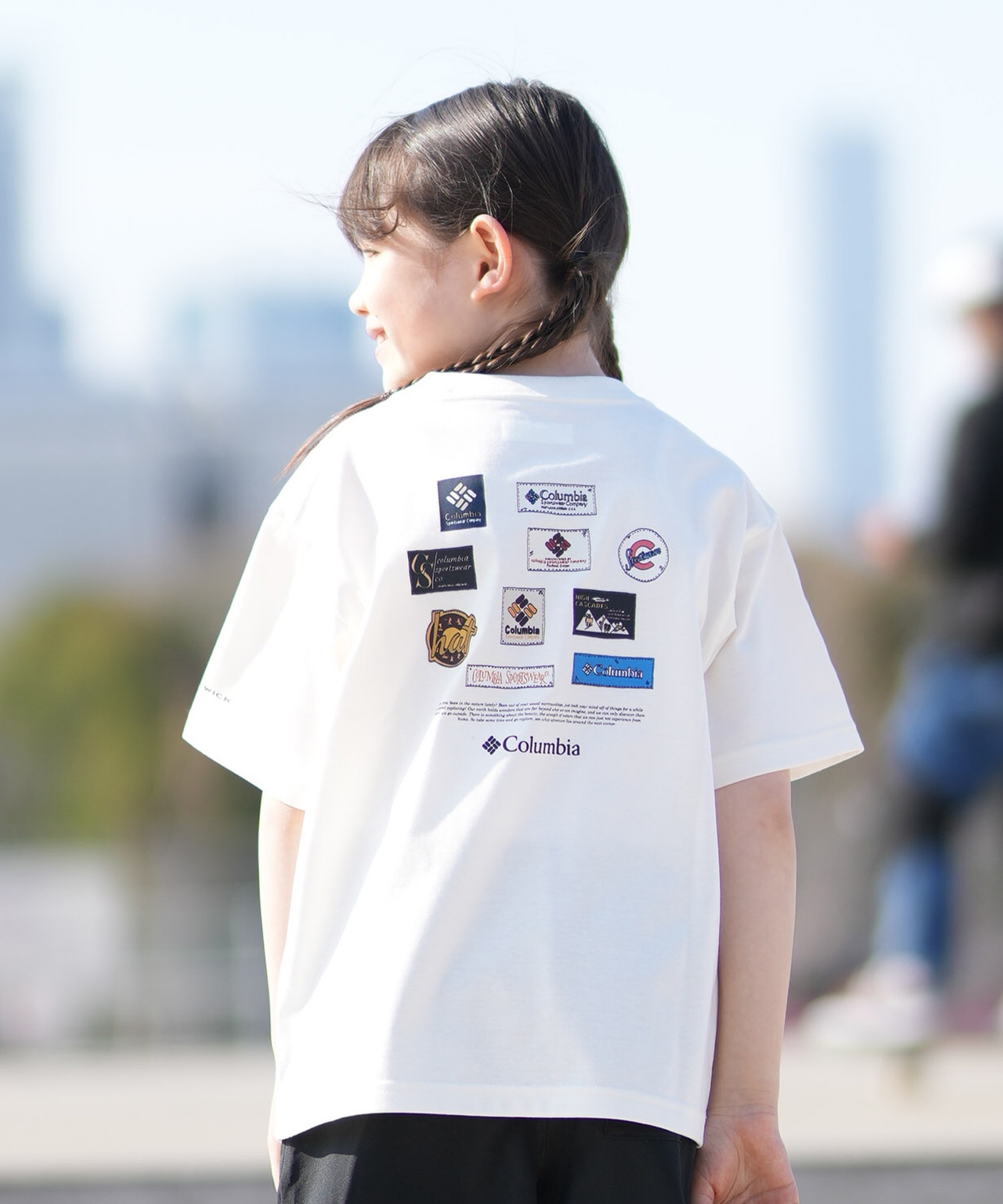 Columbia コロンビア 半袖 Tシャツ キッズ ジュニア 子供 Y Stuck