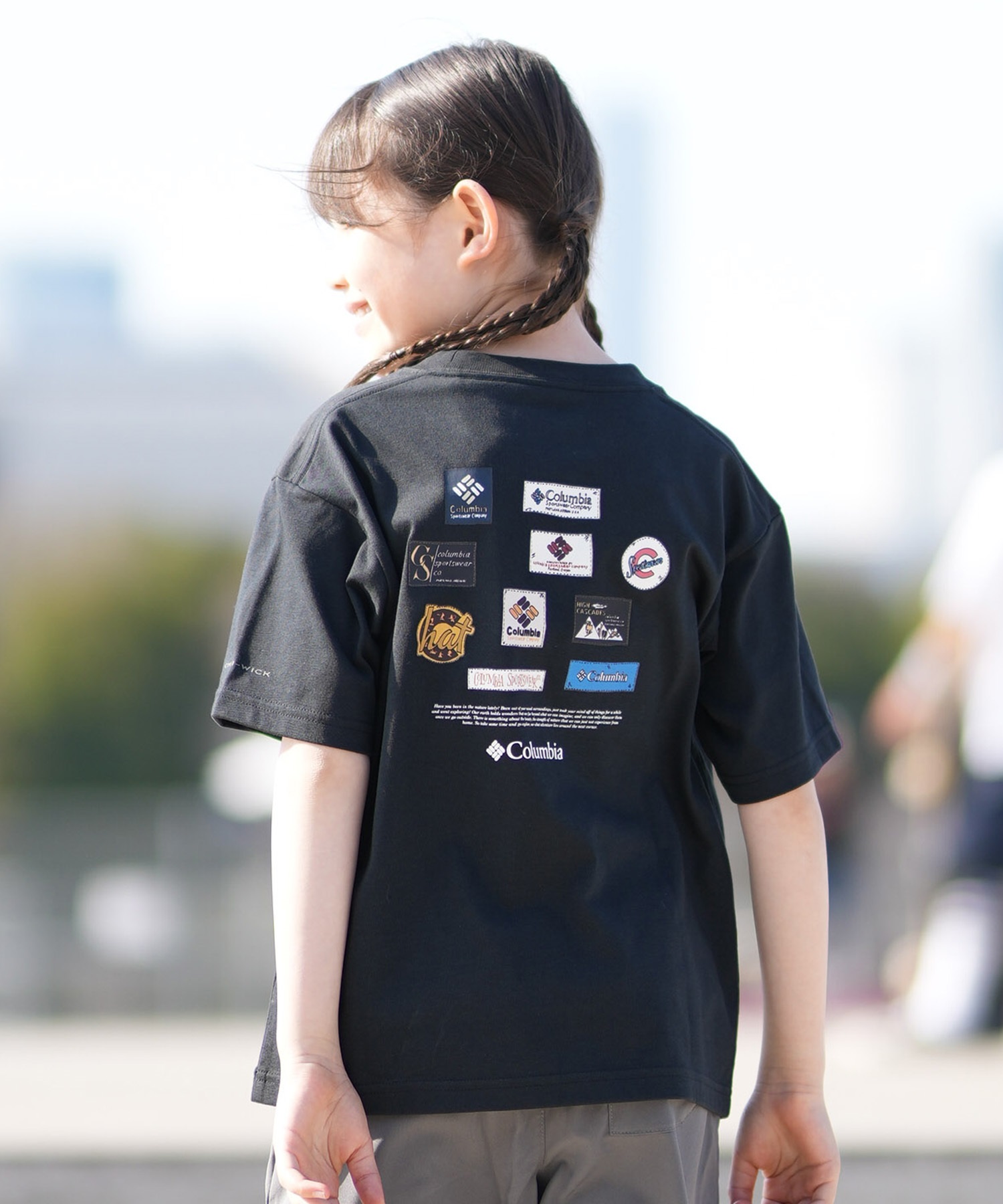 Columbia コロンビア 半袖 Tシャツ キッズ ジュニア 子供 Y Stuck