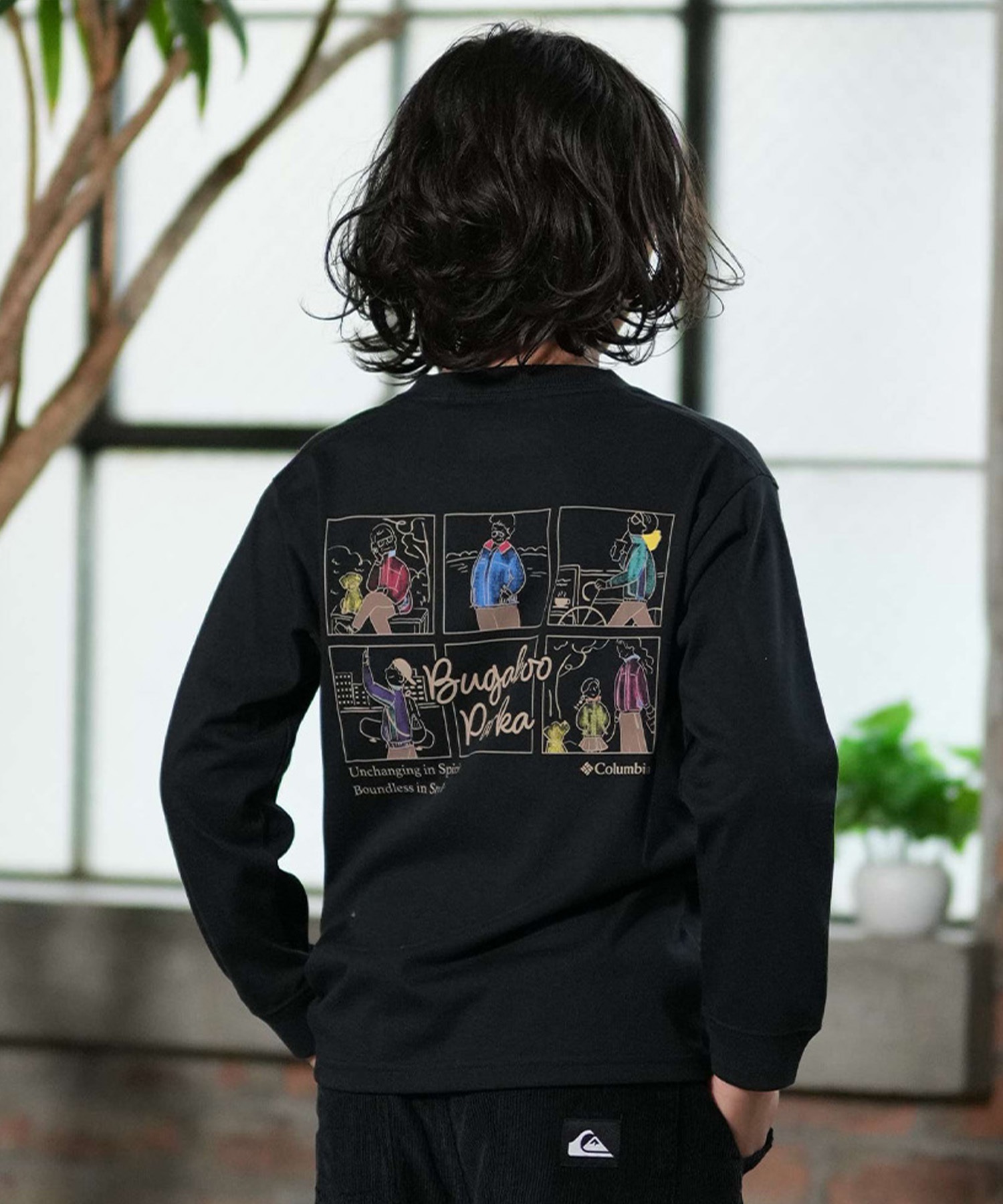 columbia コロンビア 長袖 Tシャツ ロンT キッズ 子供 中綿 防水 Y