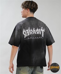 THRASHER スラッシャー 半袖 Tシャツ メンズ バックプリント 古着風