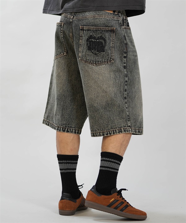 THRASHER スラッシャー ハーフパンツ ショートパンツ メンズ ショーツ デニム 262TH1SP087