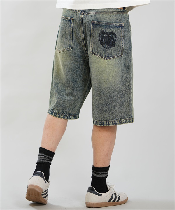THRASHER スラッシャー ハーフパンツ ショートパンツ メンズ ショーツ デニム 262TH1SP087