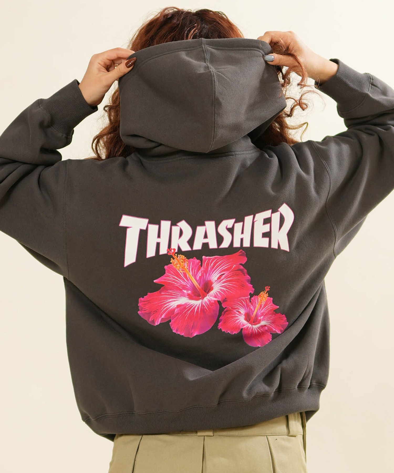 THRASHER スラッシャー プルオーバー パーカー フーディー レディース