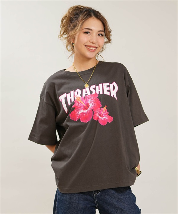 THRASHER スラッシャー 半袖 Tシャツ レディース 263TH2ST096