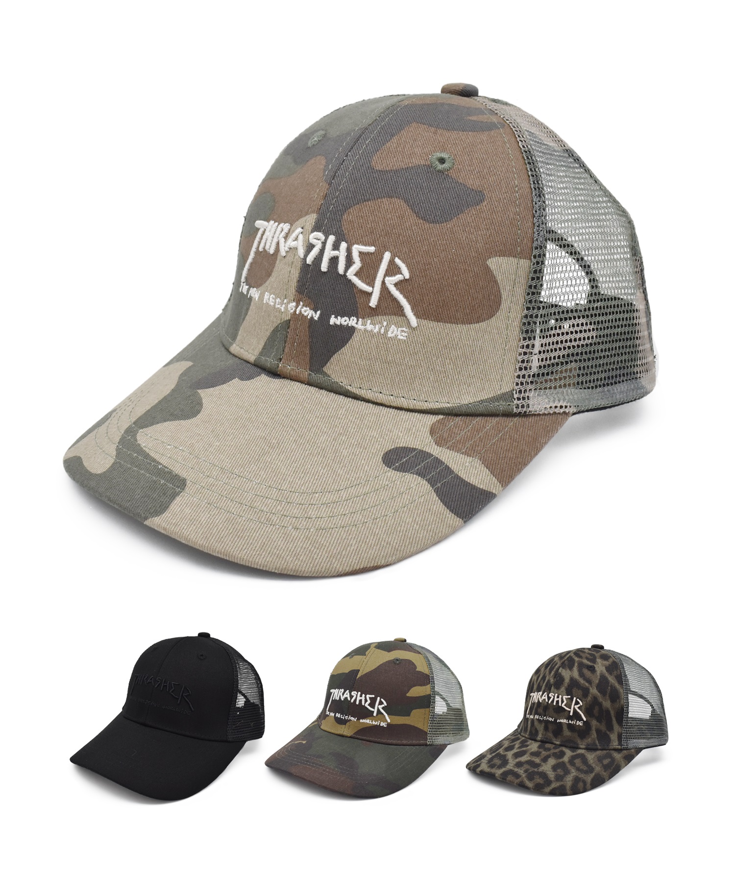 THRASHER スラッシャー キャップ メッシュキャップ 26TH-C10 キャップ