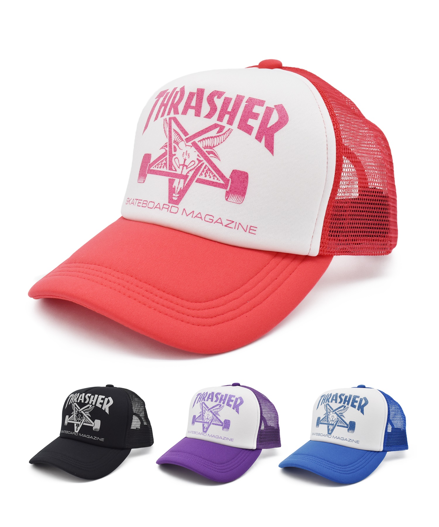 THRASHER スラッシャー キャップ メッシュキャップ 26TH-C11 キャップ