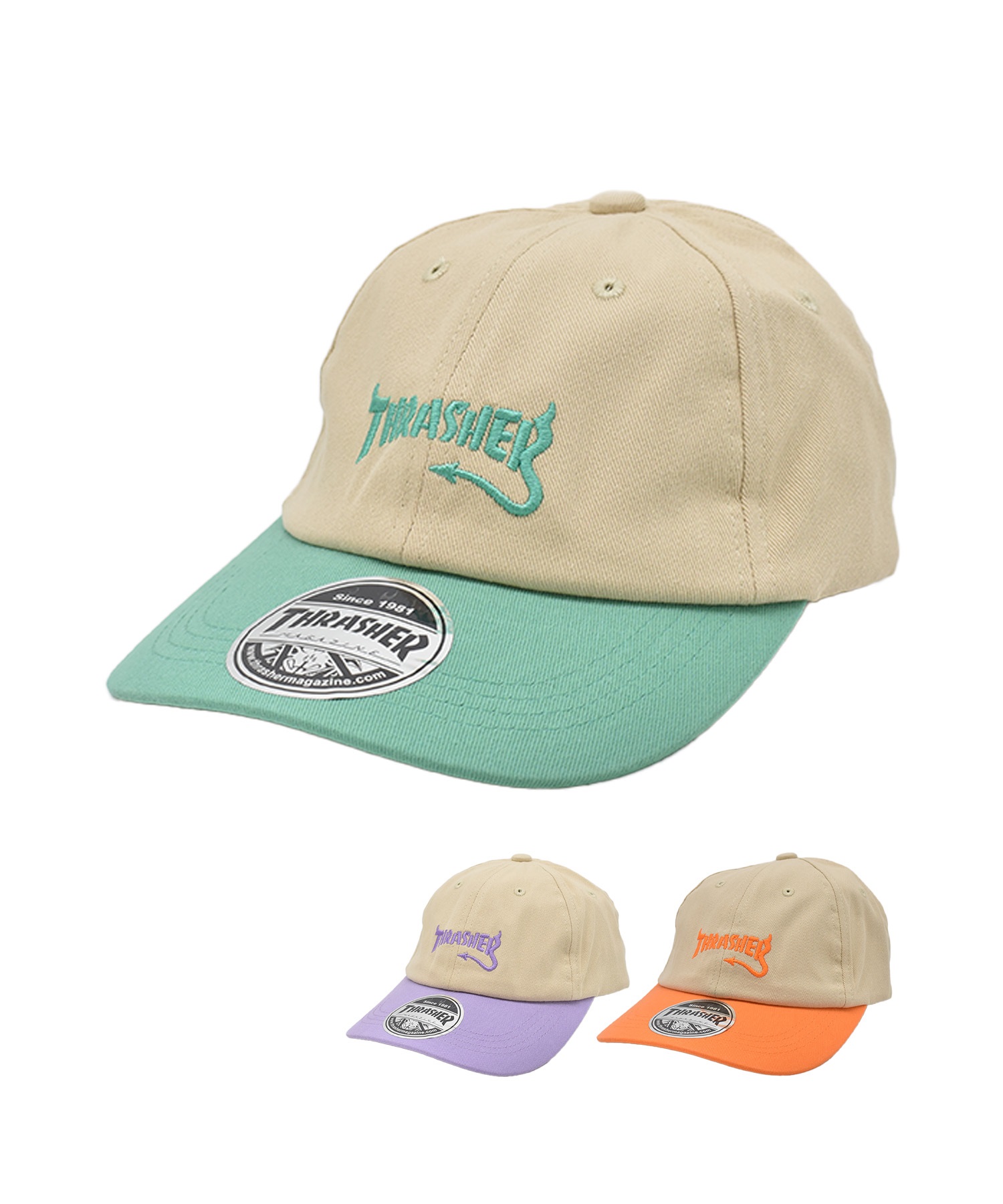 THRASHER スラッシャー キャップ キッズ 子供 ロゴ 26TH-C09K 帽子
