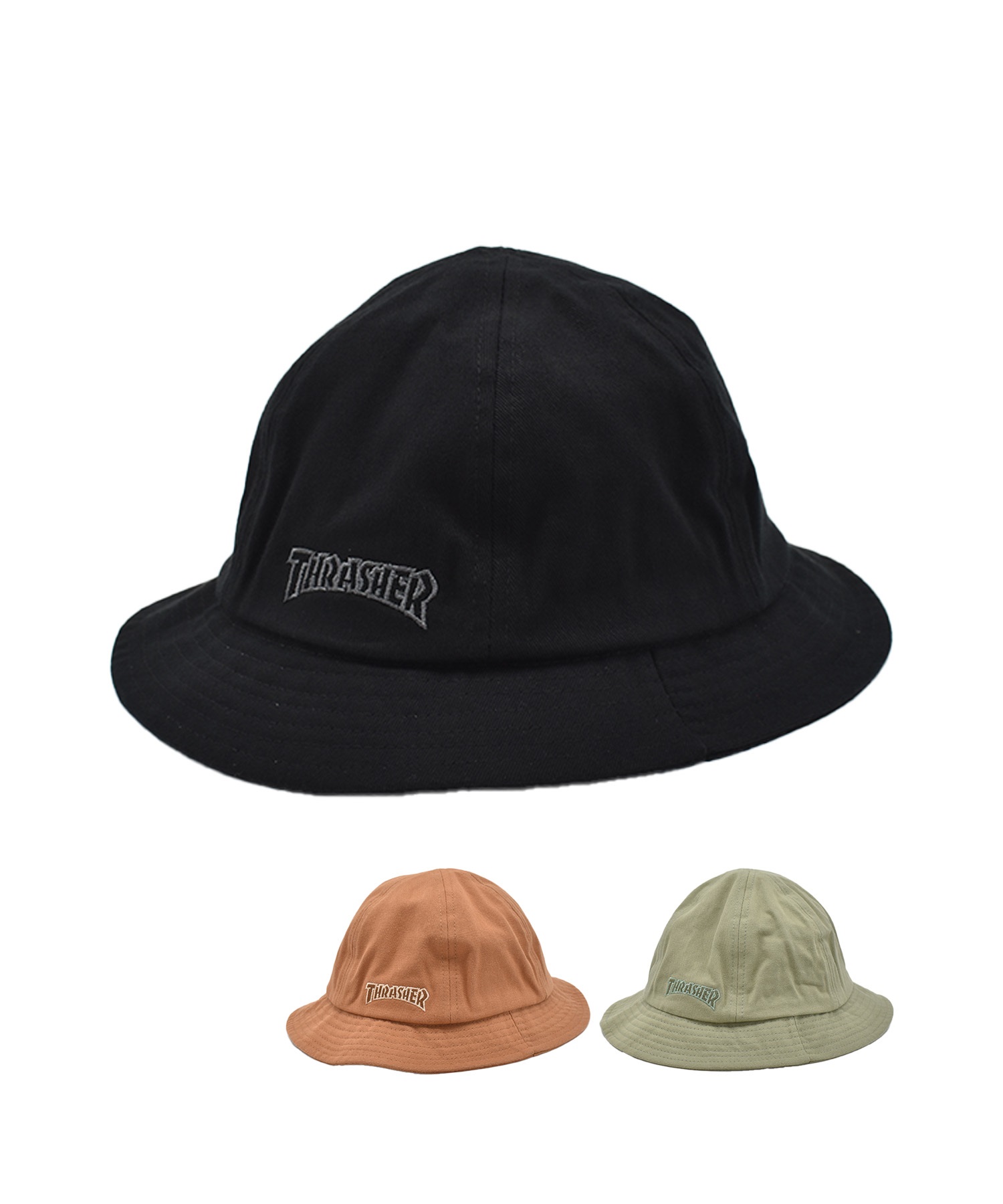 THRASHER スラッシャー ハット キッズ 子供 ロゴ バケハ バケット