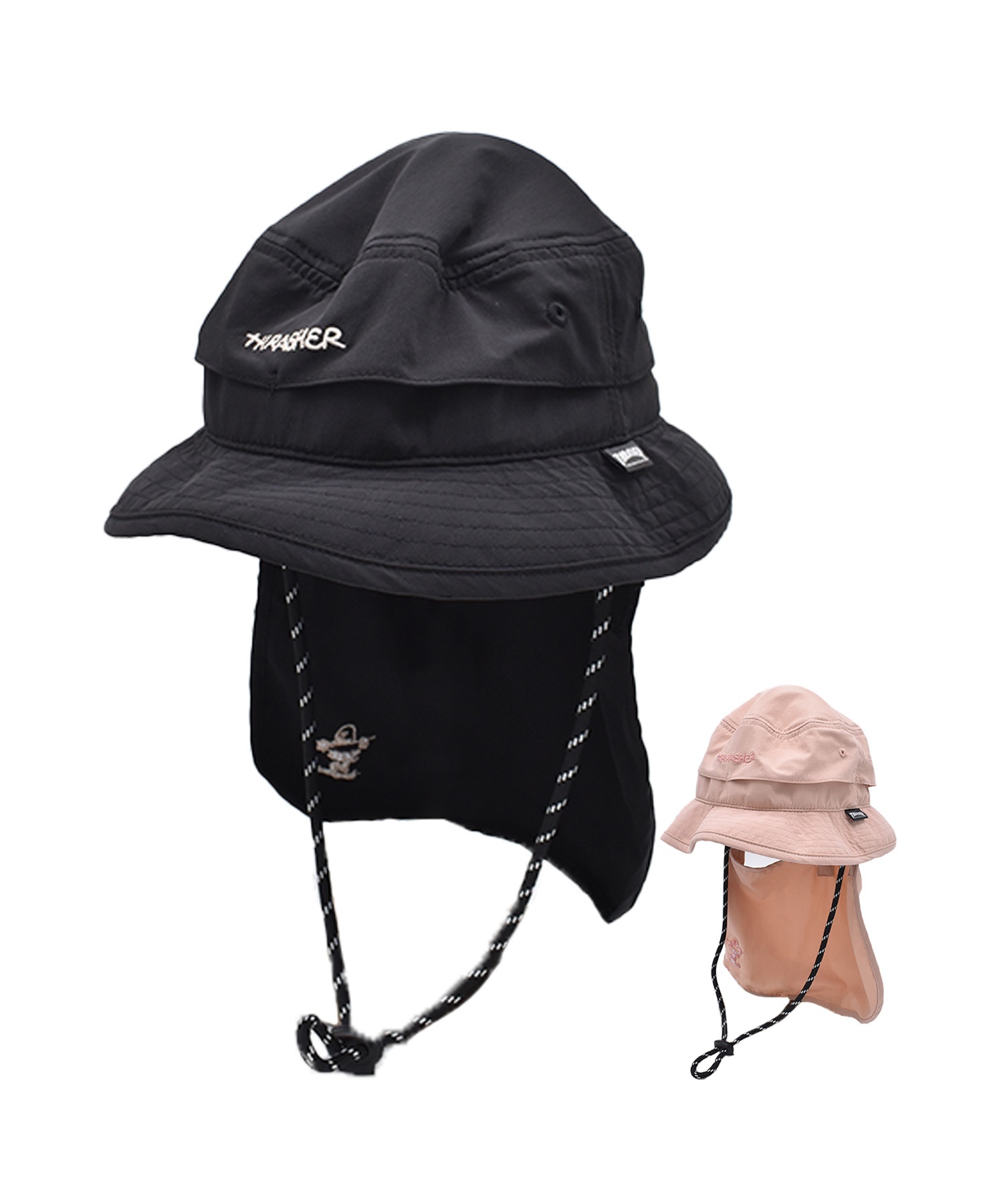 THRASHER スラッシャー ハット キッズ 子供 ロゴ サファリハット 26TH