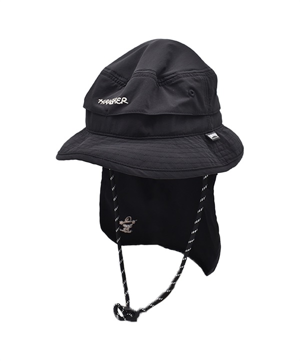THRASHER スラッシャー ハット キッズ 子供 ロゴ サファリハット 26TH-H01K