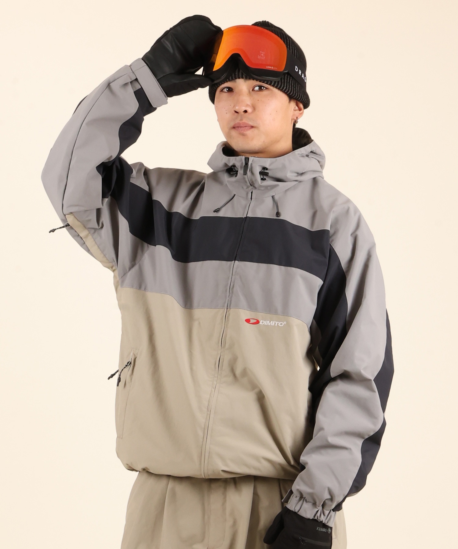 DIMITO ディミト ラインブロックジャケット LINE BLOCK JACKET