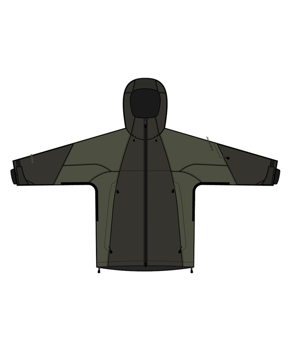 DIMITO ディミト クエーサージャケット 26 QUASAR JACKET スノーボード ウェア ジャケット カラーブロック ユニセックス 26-27 早期購入 店頭受取対象外