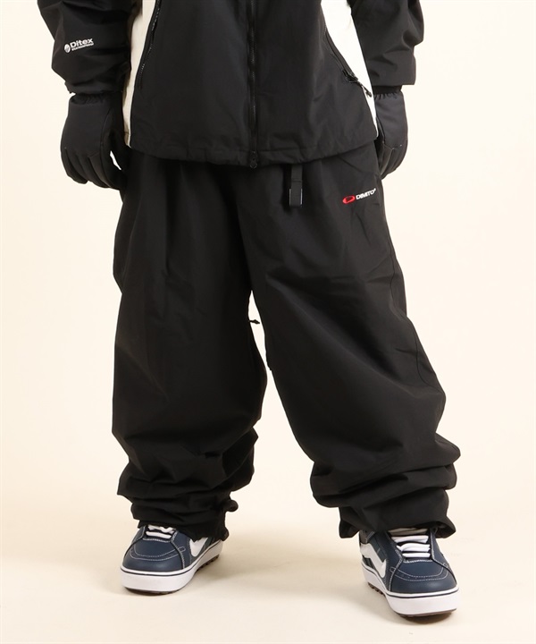 DIMITO ディミト エアフォースバンデッドパンツ 26 AIR FORCE BANDED スノーボード ウェア パンツ スーパーワイド ユニセックス 26-27 早期購入 店頭受取対象外