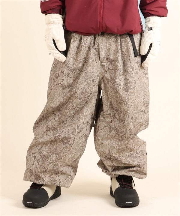 DIMITO ディミト バンデッドワイドパンツ BANDED WIDE PANTS スノーボード ウェア パンツ カスタムパターン ユニセックス 26-27 早期購入 店頭受取対象外