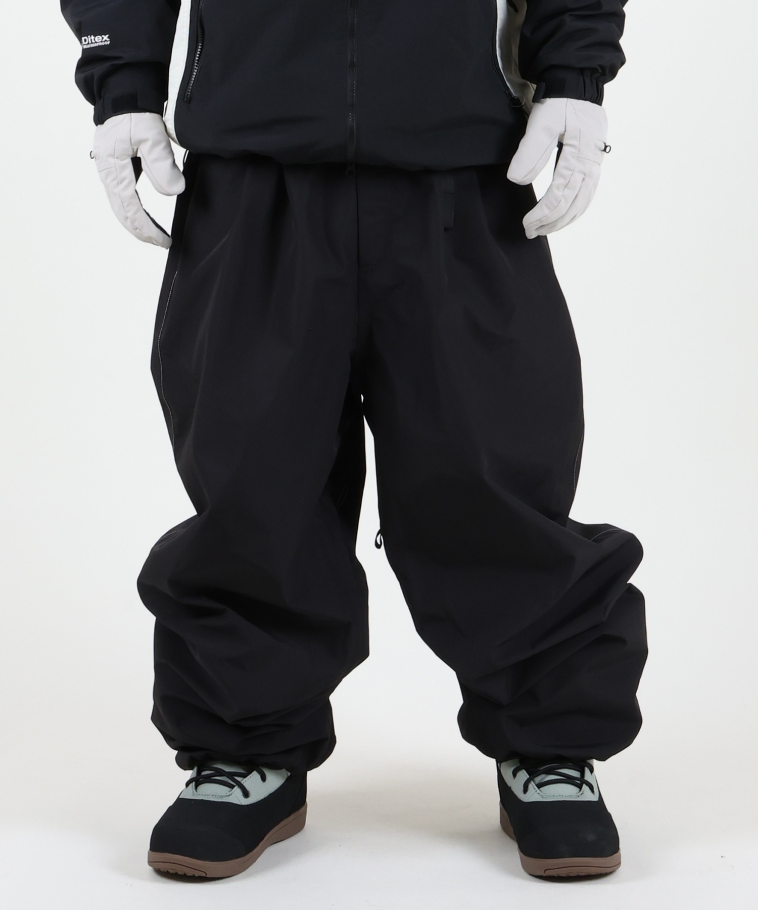 スノーボード Dimito 25-26 DECK WIDE BANDED PANTS (XS) DIMITO ディミト バンデッドワイドパンツ BANDED WIDE PANTS