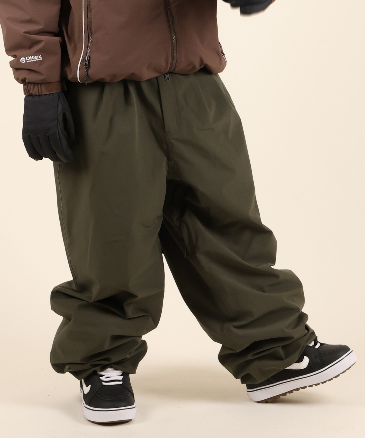DIMITO ディミト バンデッドワイドパンツ BANDED WIDE PANTS