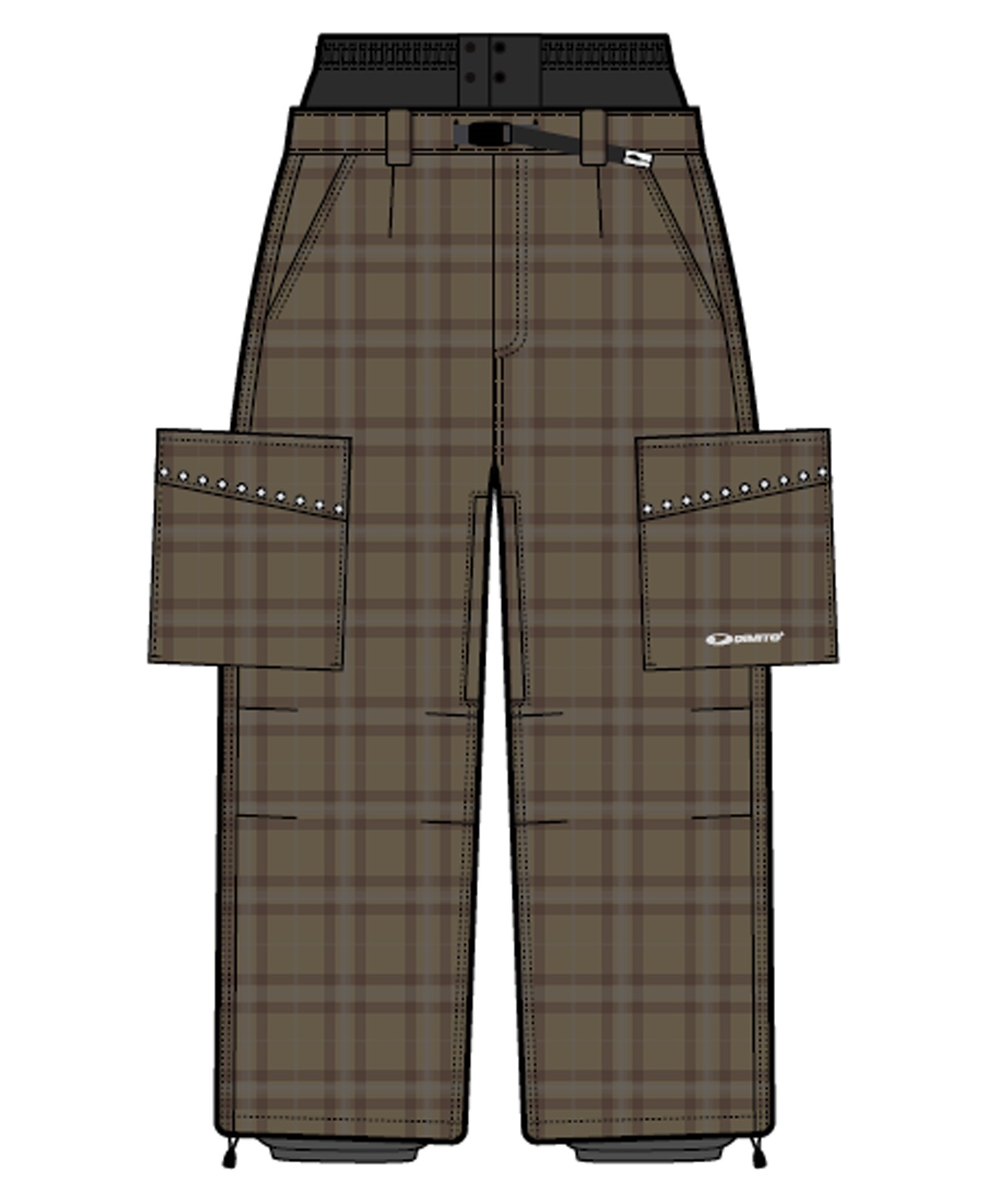 DIMITO ディミト スタッドパンツ STUD 2L PANTS スノーボード ウェア