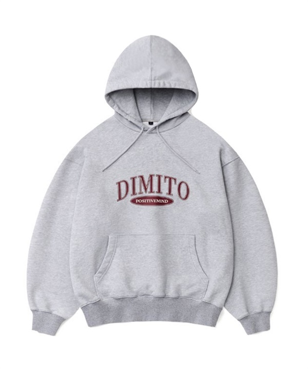 DIMITO ディミト カレッジフーディー COLLEGE HOODIE スノーボード ウェア インナー パーカー カレッジロゴ ユニセックス 26-27 早期購入 店頭受取対象外
