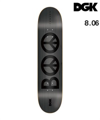 DGK ディージーケー スケートボード デッキ 8.06inch PEACE BOO