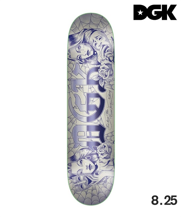 DGK ディージーケー TOXICA スケートボード デッキ 8.25 インチ 初心者 おすすめ